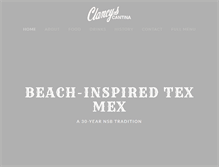 Tablet Screenshot of clancyscantina.com